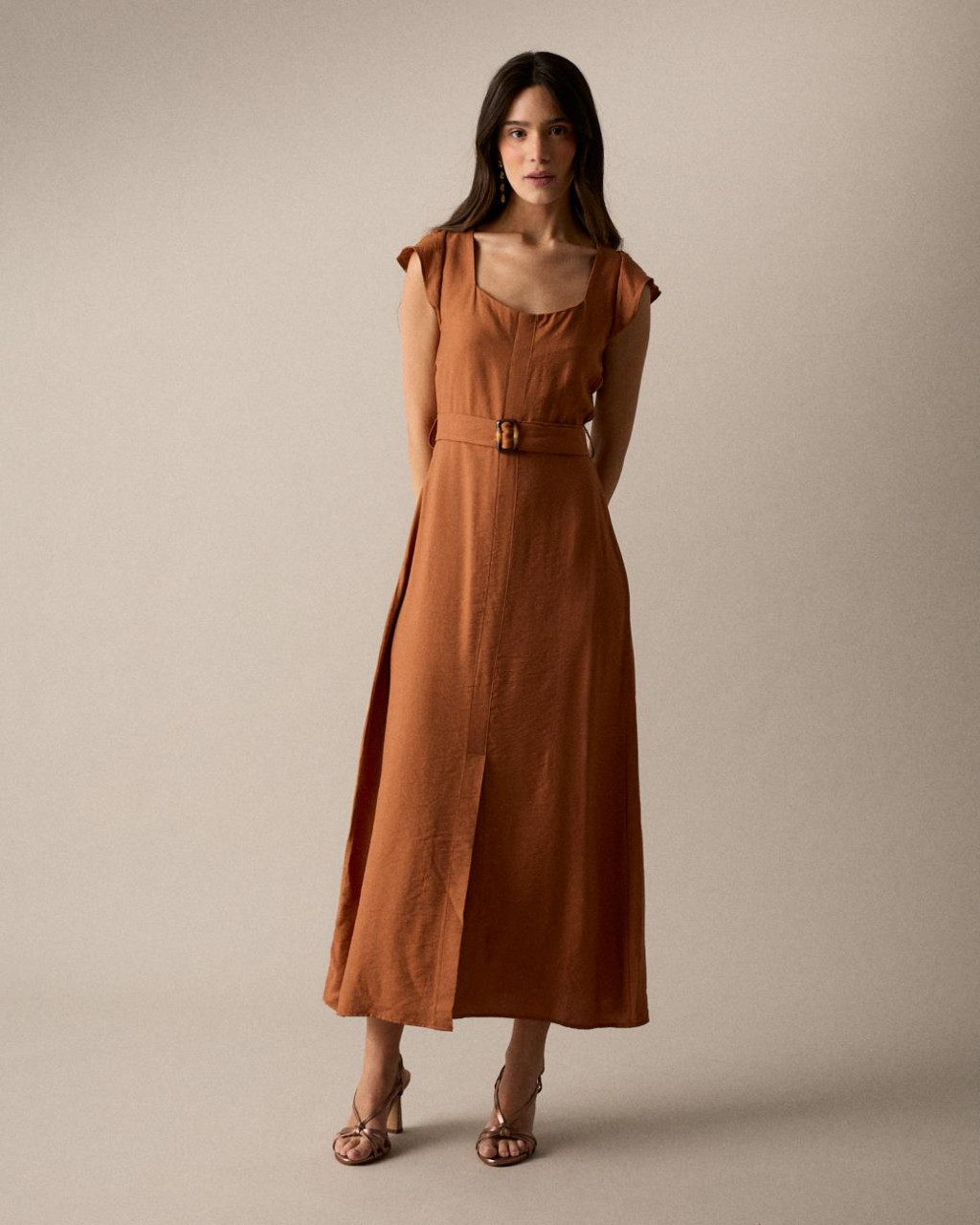 Lola Brown Dress
